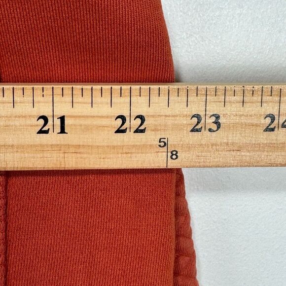 Carbon 2 Cobalt Sweater Jacket Men Medium Orange Full Zip Snap Cotton Blend - Picture 8 of 9